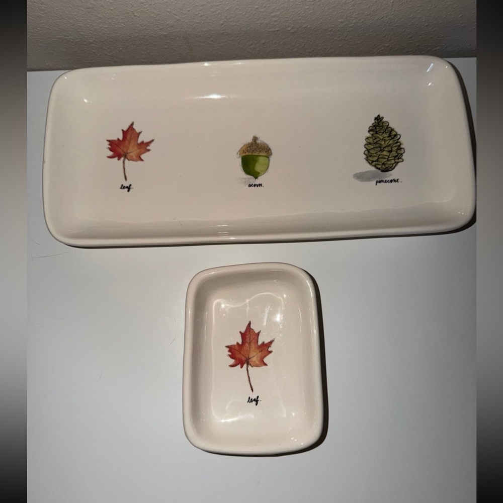 Rae Dunn Fall Ceramic Trays